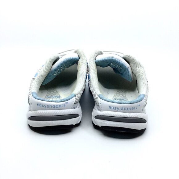 Cheeks White and Blue Runner's Sneakers - Picture 4 of 8